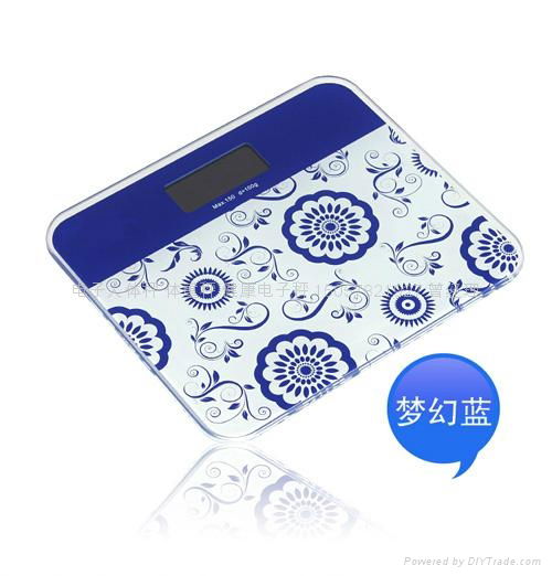 Portable Bathroom Scale with fashion design  3