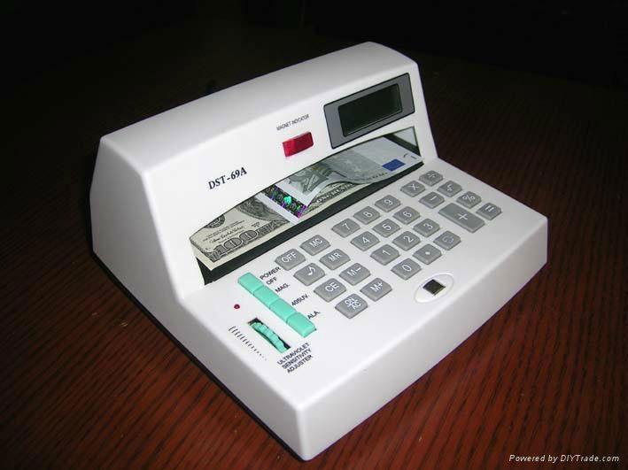 money detector with calculator