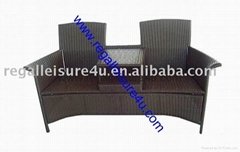 Sell 2 Seat Rattan Garden Furniture Patio Bench