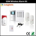 Wireless GSM alarm system with pet friendly PIR