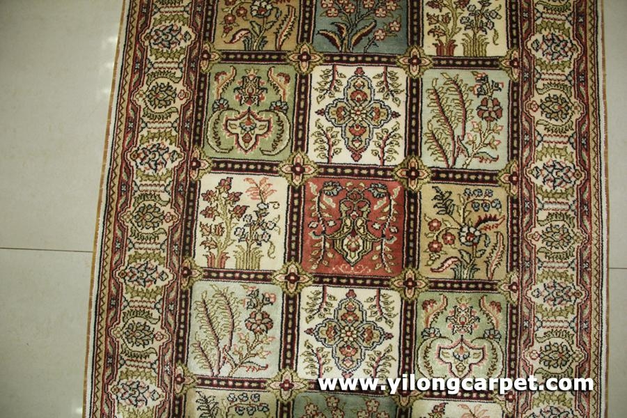 2x3 Hand Made China Silk Carpet b182x3 Yilong (China Manufacturer