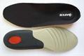 Pu insole with firm TPU Heel Cup.