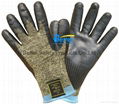 10 Guage Aramid Fiber Knitted Shell With Latex Coated Cut Resistance Work Glove 2