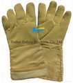 500 Centigrade 100% Aramid Fiber Resistant Work Gloves-BGKH004  1