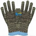 Aramid Fiber Seamless Knitted Anti Cut Work Gloves 4
