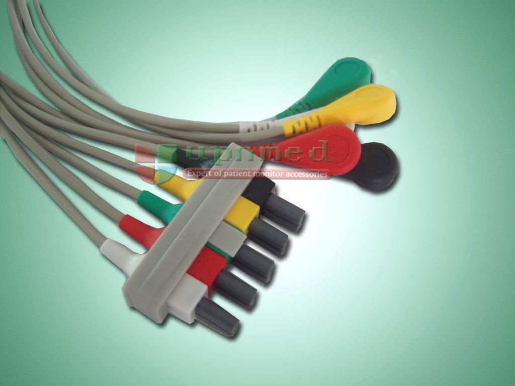 HP Philips ECG cable