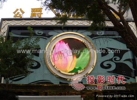 P10 Outdoor Full Color Round-Shaped Led Advertising Display 5