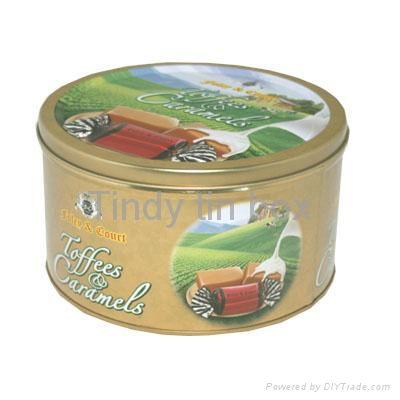 Cookie tin box