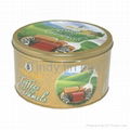 Cookie tin box