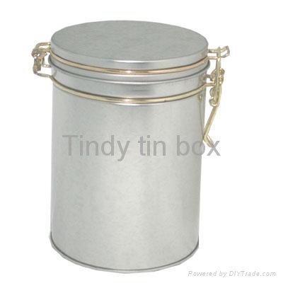 Coffee tin box