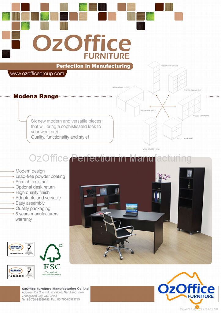 OzOffice Modena Range 4