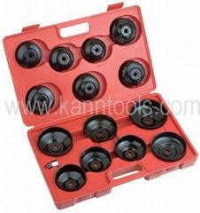 14pcs Cup Type Oil Filter Wrench Set  