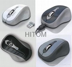 Big 2.4GHz Wireless Optical Mouse