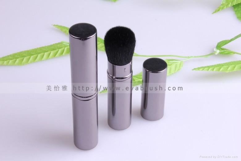 Retractable Brush with Top Quality Goat hair, Aluminum Tube