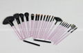 Makeup Brush Set with Luxury design in portable(EYP-B022) 2