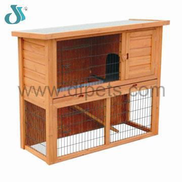 rabbit hutch / Excellent Pet House DFR-042. Dimension:111.5*45*92cm