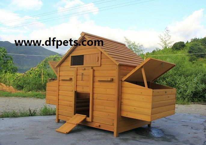 Chicken coop /Chicken Cage With Nesting Box DFC-001 .Dimension:146*118*87cm