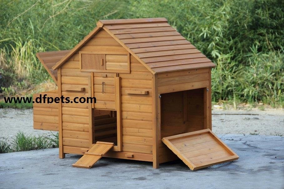 Chicken coop /Chicken Cage With Nesting Box DFC-001 .Dimension:146*118*87cm 2