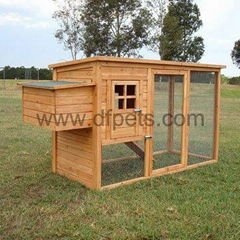 Chicken coop /Gelivable Style Hen Houses DFC-009T .Dimension:198.5*75.5*104cm