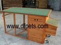 Chicken coop /Gelivable Style Hen Houses DFC-009T .Dimension:198.5*75.5*104cm 5