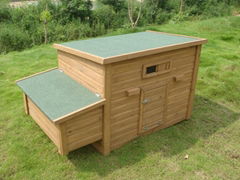 chicken coop / Opening roof Wooden Hen House DFC-010T .Dimension: 148*80*82cm