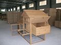 chicken coop / wooden chicken house DFC-004NT .Dimension: M,L,XL 3