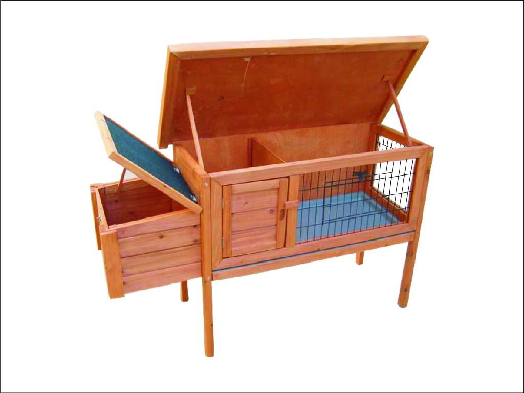 rabbit hutch / rabbit house DFR-050. Dimension:120*45*70.2cm 2