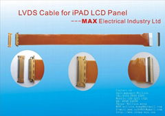 LVDS_Cable For iPADLCD Panel