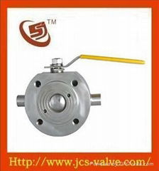 Jacketed Flanged Ball Valve