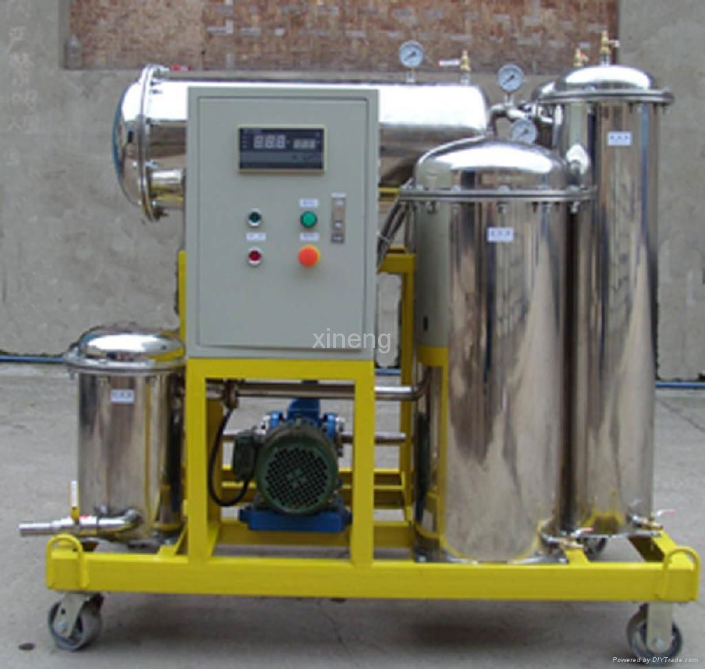 Lubricant oil recycling machinery