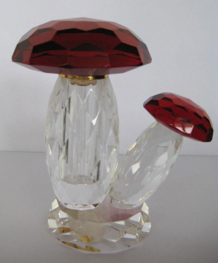 crystal perfume bottle