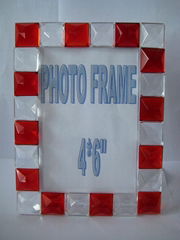 crystal photo frame