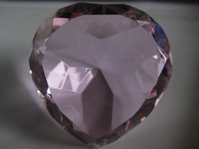 Crystal paper weight
