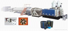 HDPE Gas and Water Pipe Production Line