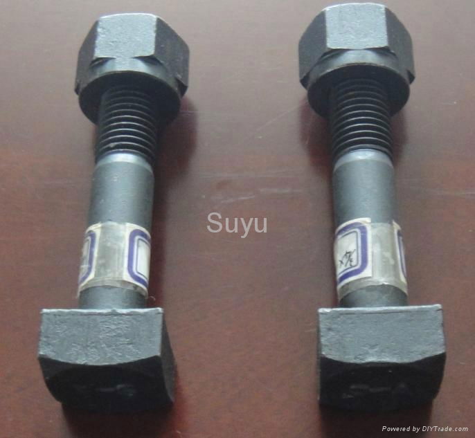 Fishplate bolts with square head 2