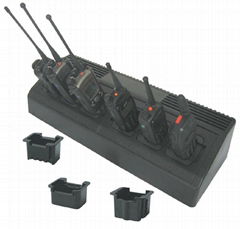 Six-way Universal Charger for Two Way Radio