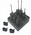 Six-way Universal Charger for Two Way Radio 2