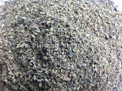 Dried sargassum grind powder