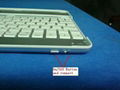 Aluminum Keyboard for iPad 2 keyboard case with high grade bluetooth 4