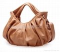 PU leather handbag