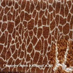 100% Printed Polyester Chenille fabric