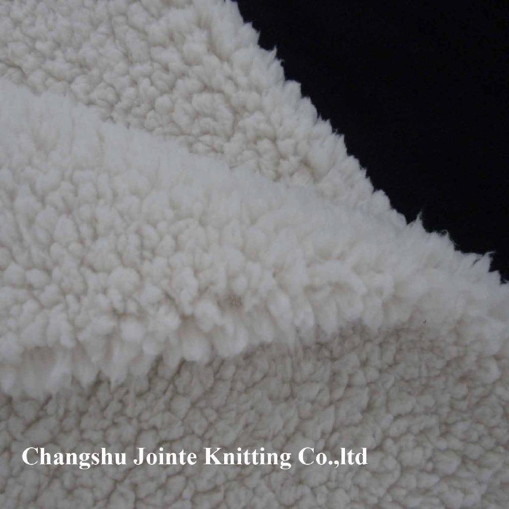 100% Polyester Sherpa Fleece Fabric 3
