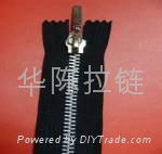 NO.5 metal sliver-plated zipper