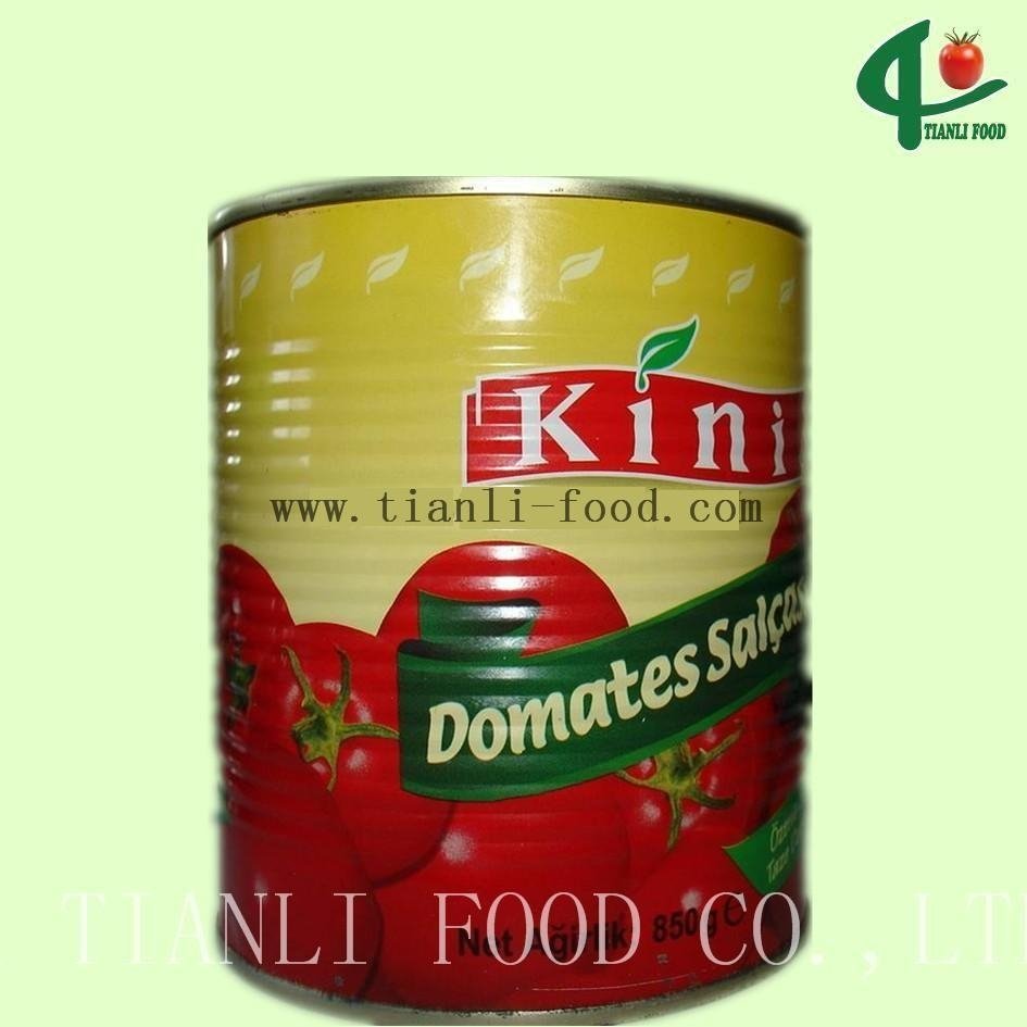 850g tomato paste in tins 