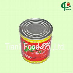 1.0kg tomato paste in tinplate 28-30% brix