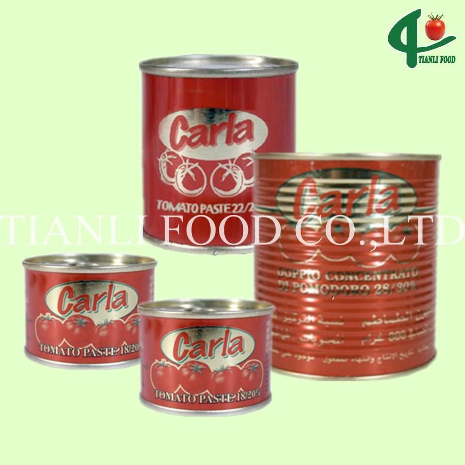 Brix 28-30 tomato paste in tin 2