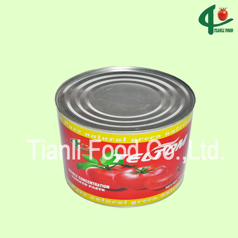 2200g canned tomato paste  3