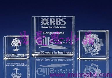 3D Laser Crystal Award