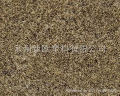PVC stone tile flooring 