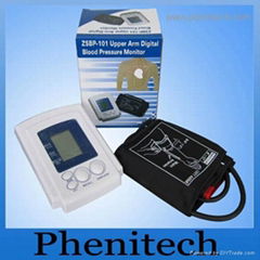 Portable digital arm blood pressure monitor BP-101